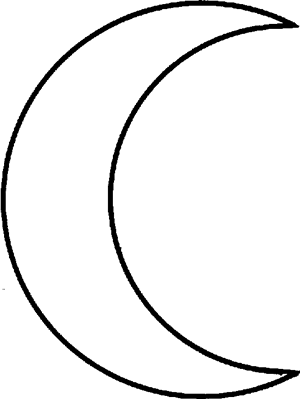 crescent definition for english