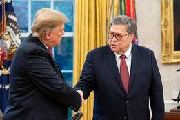 donald trump and william barr