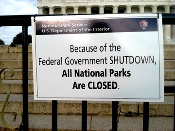furlough government shutdown a period of time when an employee is told not to come to work and is not paid