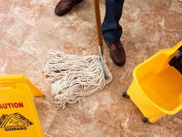 janitor word history