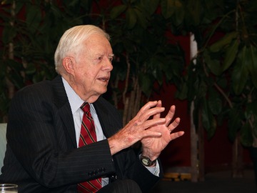 jimmy carter at lbj library