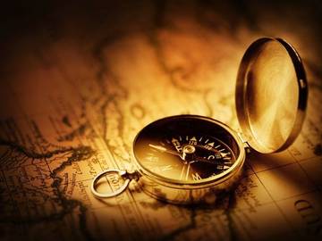 orient or orientate compass
