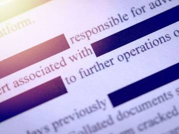 redacted paperwork photo