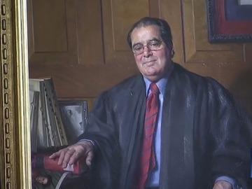scalia portrait detail