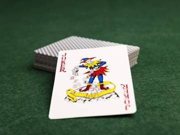 wild card joker card photo
