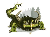 monster hodag photo