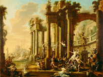 the triumph of venus by alessandro magnasco