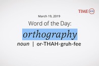 orthography-word-of-the-day