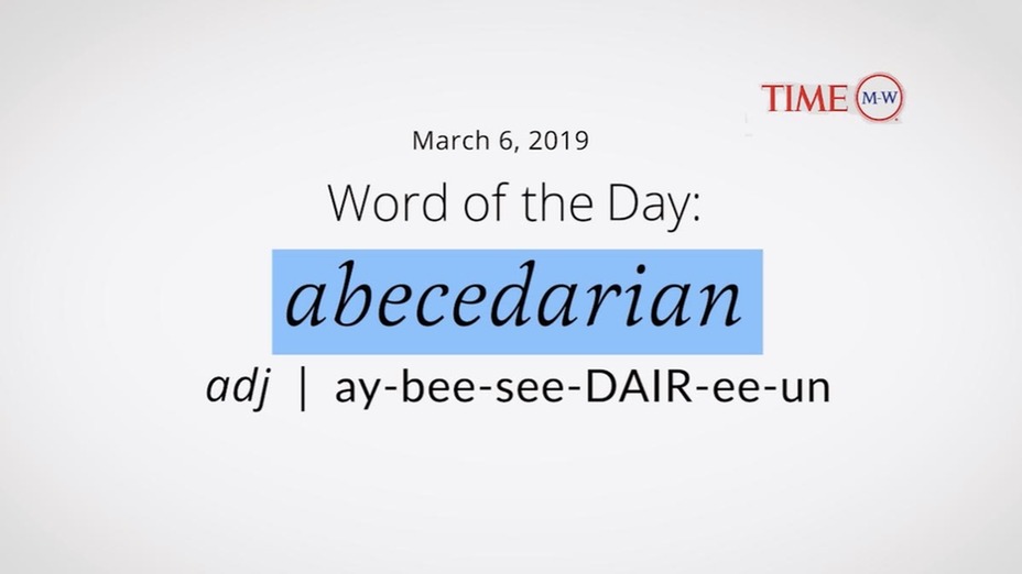 abecedarian-word-of-the-day