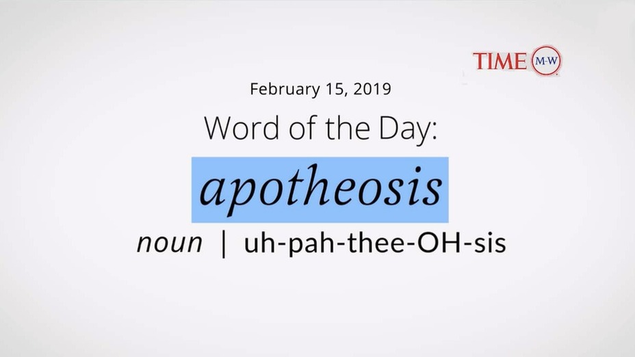 apotheosis time wotd