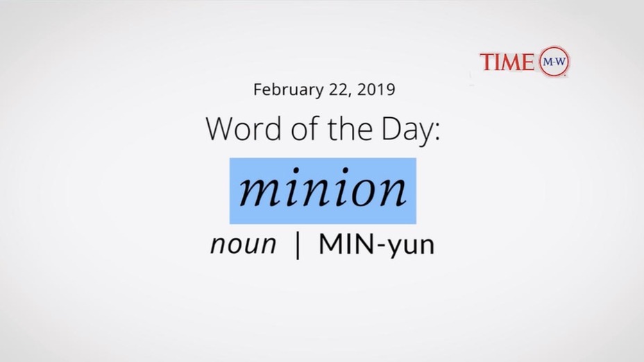 minion-word-of-the-day