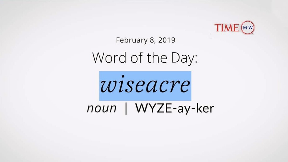 wiseacre-time-wotd
