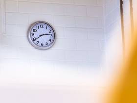some-time-vs-sometime-clock-on-school-wall-photo