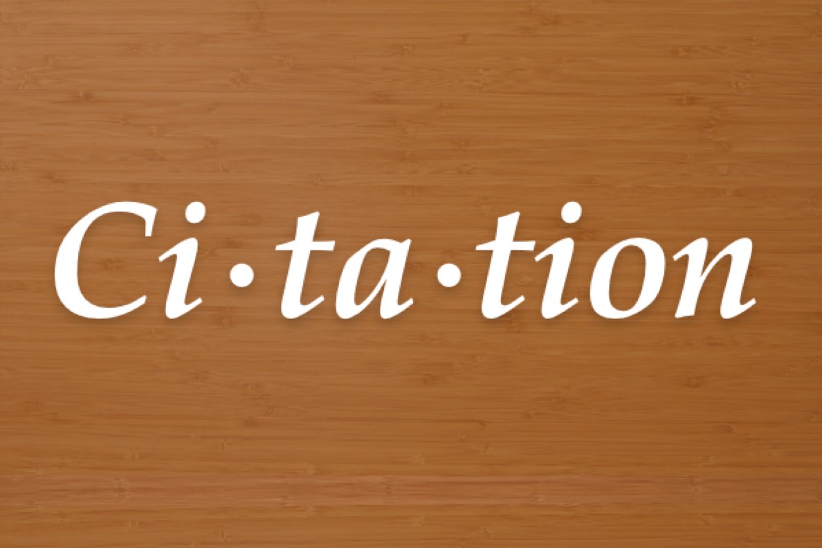 citation merriam webster