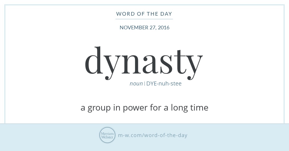 dynasty examples